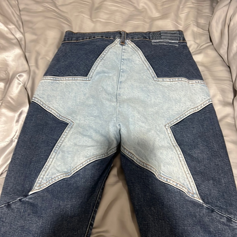 Revice Denim Star Jeans Size 27, Never Worn. Dark wash, booty lifting.